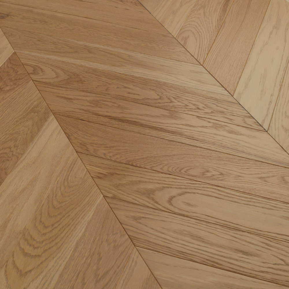Паркет Елка Французская Lab Arte Chevron Дуб Селект Бург лак 400/313х150х14/3/60°