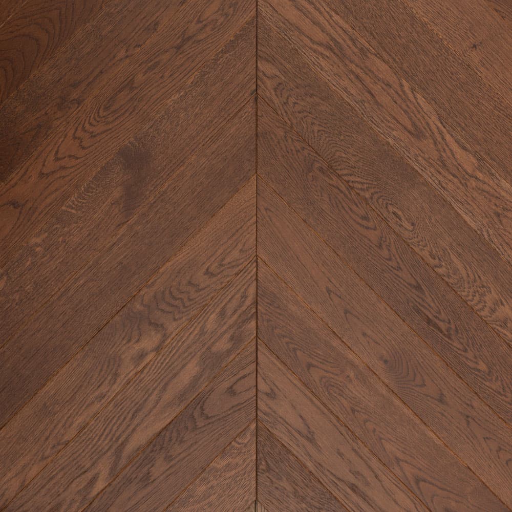 Паркет Елка Французская Lab Arte Chevron Дуб Селект Табак лак  400/313х150х14/3/60°