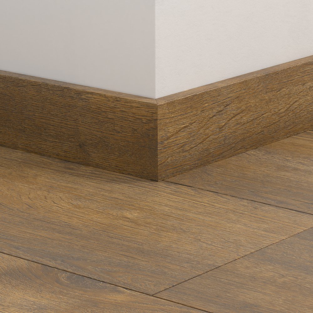 Плинтус ПВХ прямой для LVT Pergo PGVSK40287 Вековой дуб темный 2400х12х58