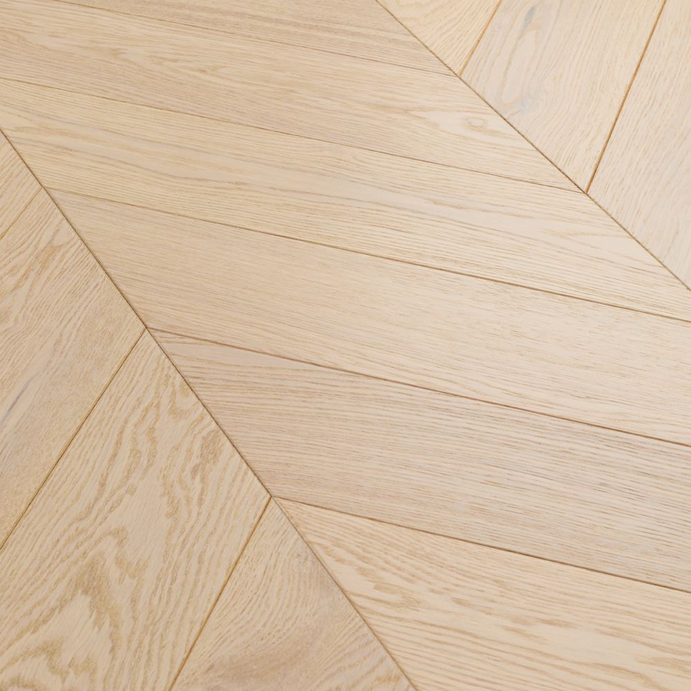 Паркет Елка Французская Lab Arte Chevron Дуб Натур Лана лак 400/313х150х14/3/60°