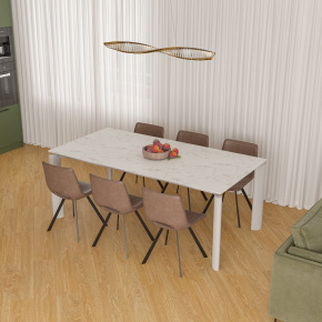 SPC Ламинат Alta Step Дуб Песочный 1218x180x5 (2,6309 м2) SPC6608 в интерьере
