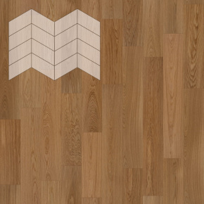 Паркет Елка Французская Lab Arte Chevron Дуб Селект Гридж лак 400/313х150х14/3/60° в интерьере