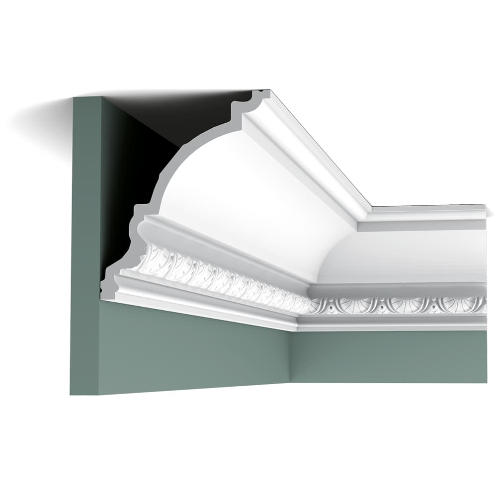 Плинтус из дюрополимера Orac Decor потолочный карниз C301 2000x170x144