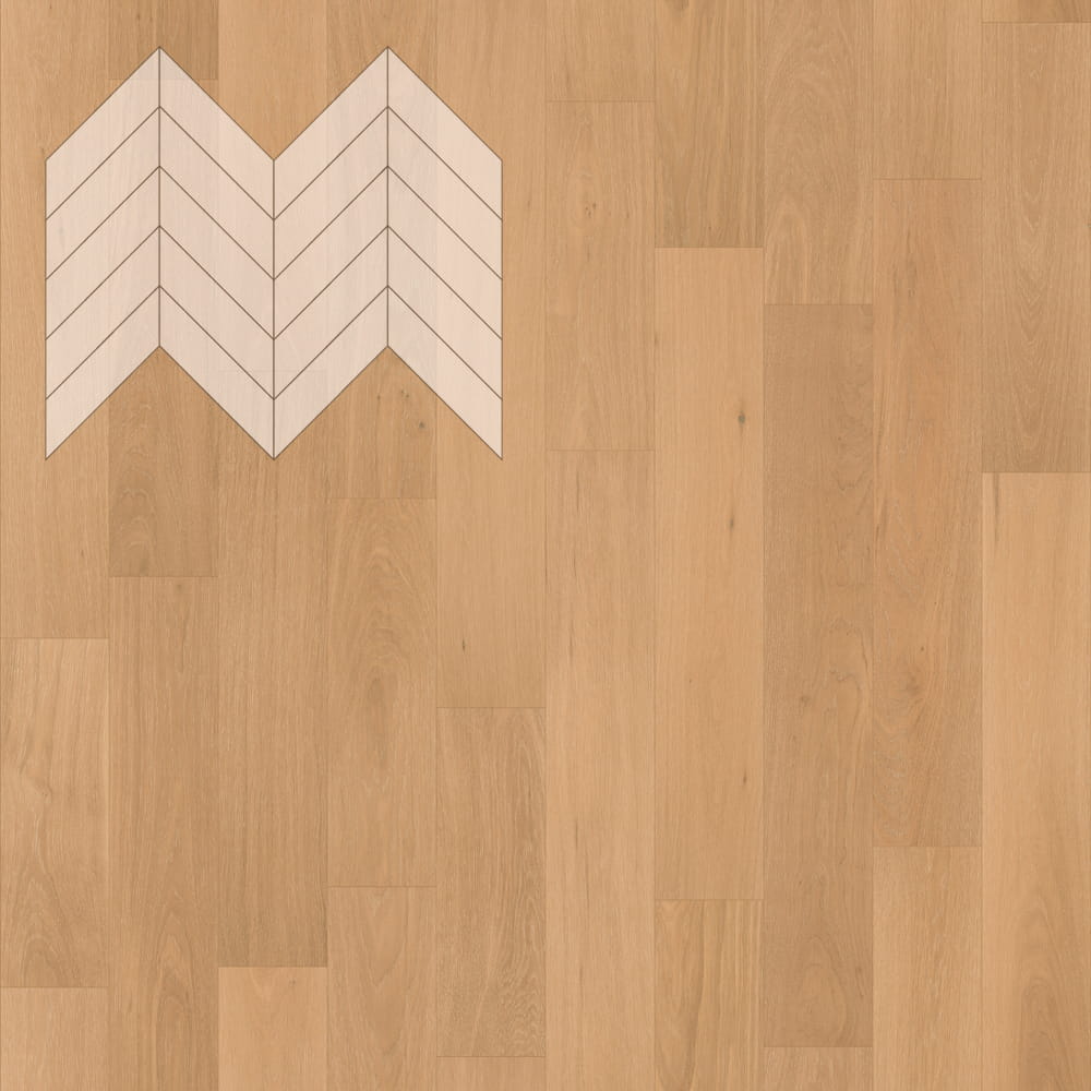 Паркет Елка Французская Lab Arte Chevron Дуб Селект Флора лак 600/475х125х14/3/45°