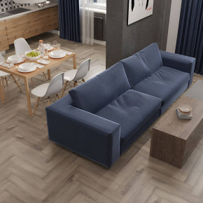 Ламинат ПВХ Alpine Floor Дуб Исида LVT ECO 16-15*** в интерьере