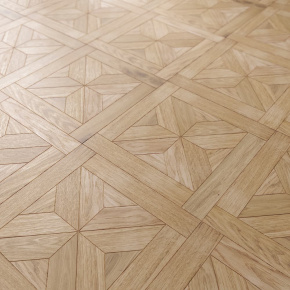 Модульный паркет инженерный Lab Arte №1-90 Дуб Рустик лак 607*607*14/3мм в интерьере