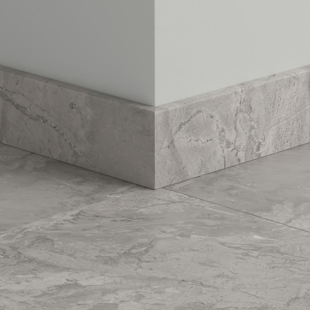 Плинтус ПВХ прямой для LVT Pergo PGVSK40171 Серый камень 2400х12х58